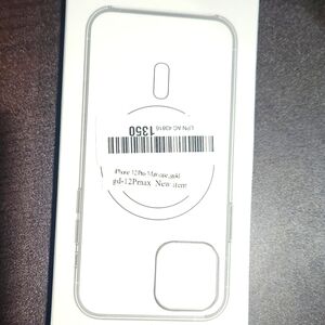 Apple iPhone 12 Pro Max Transparent Case